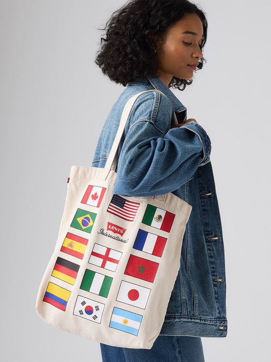 SOCCER COLLECTION LEVI'S INTERNATIONAL トートバッグ