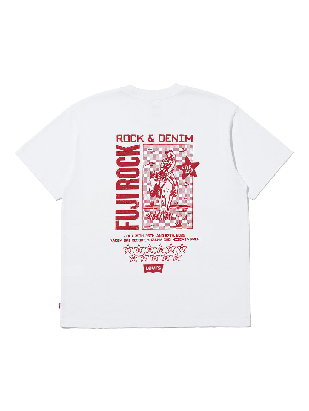 Levi's® x FUJI ROCK Tシャツ