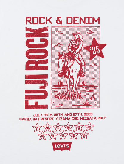 Levi's® x FUJI ROCK Tシャツ