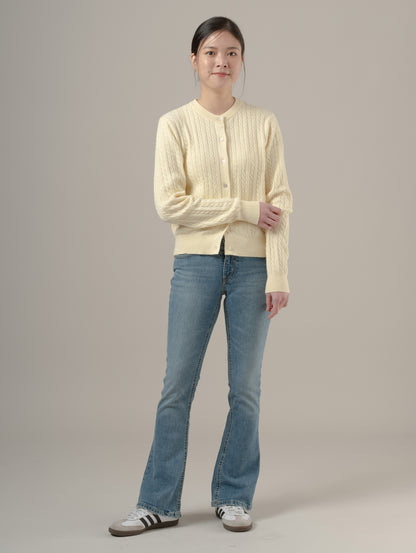 LOW SLIM BOOT ジーンズ ミディアムインディゴ