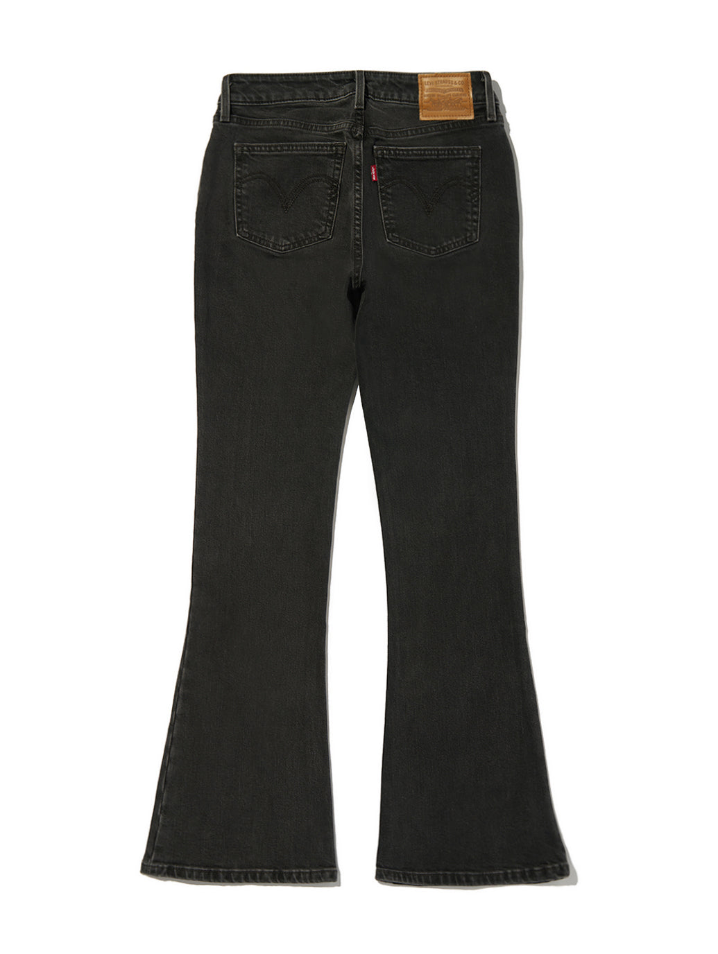 LOW SLIM BOOT ジーンズ ブラック