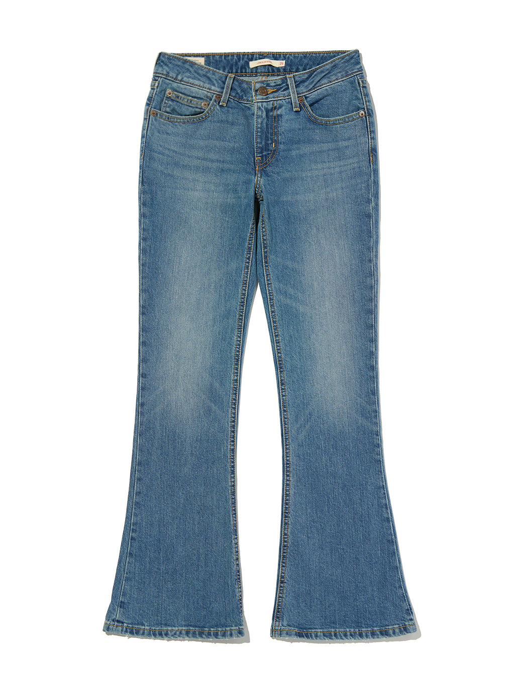 LOW SLIM BOOT ジーンズ ミディアムインディゴ