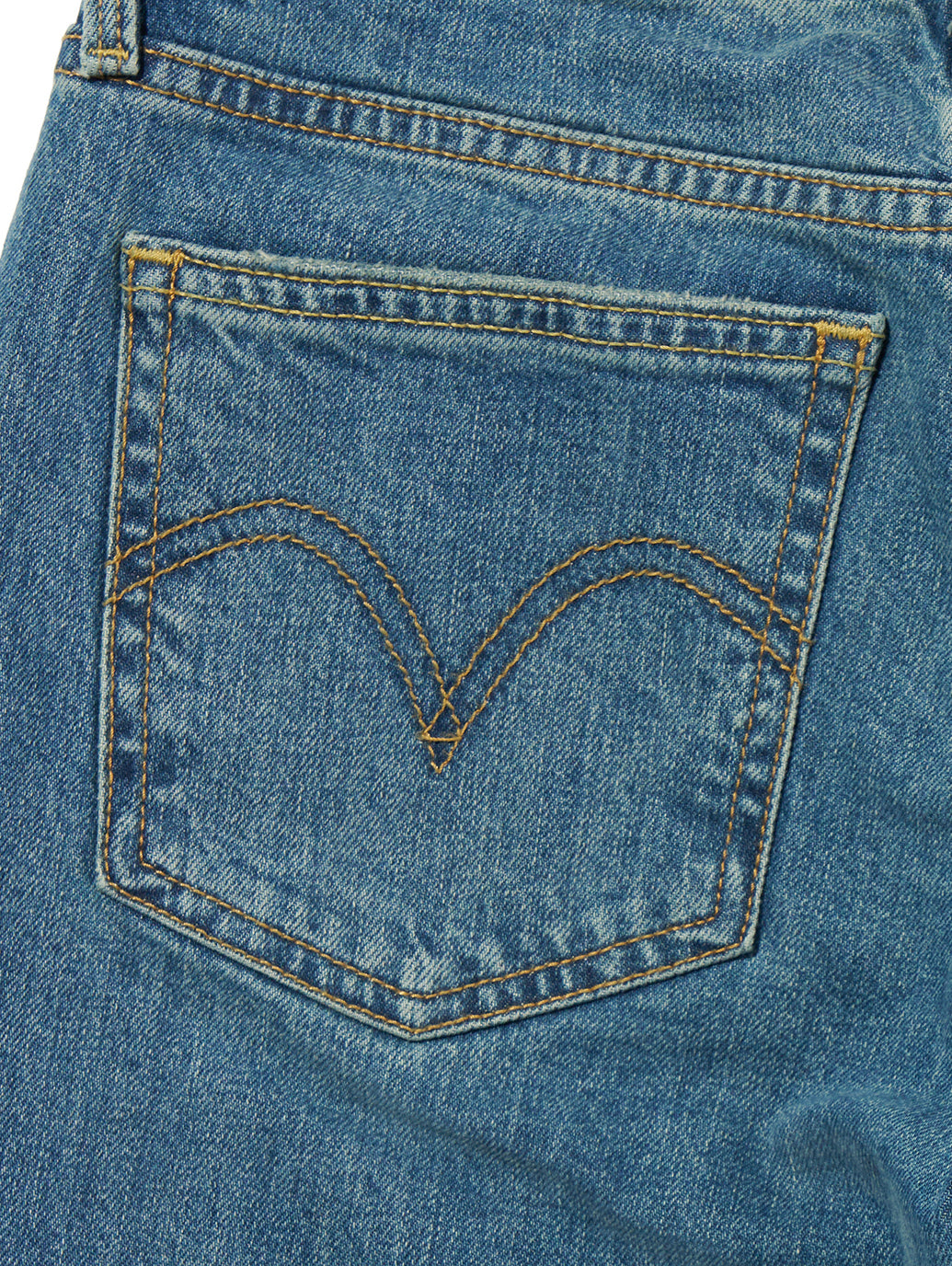 LOW SLIM BOOT ジーンズ ミディアムインディゴ