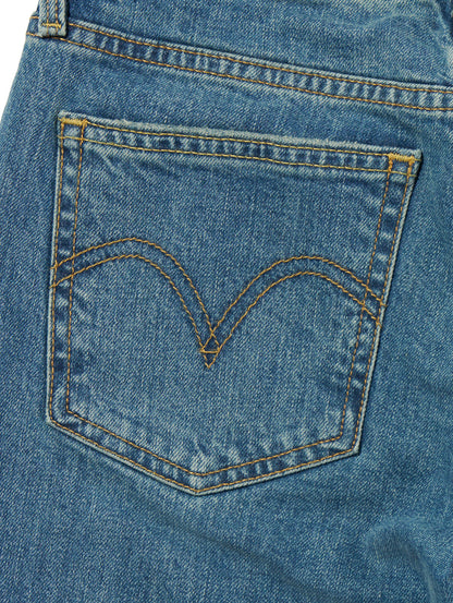 LOW SLIM BOOT ジーンズ ミディアムインディゴ