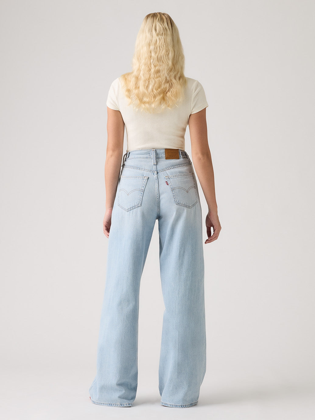 CINCH WIDE LEG ジーンズ ライトインディゴ