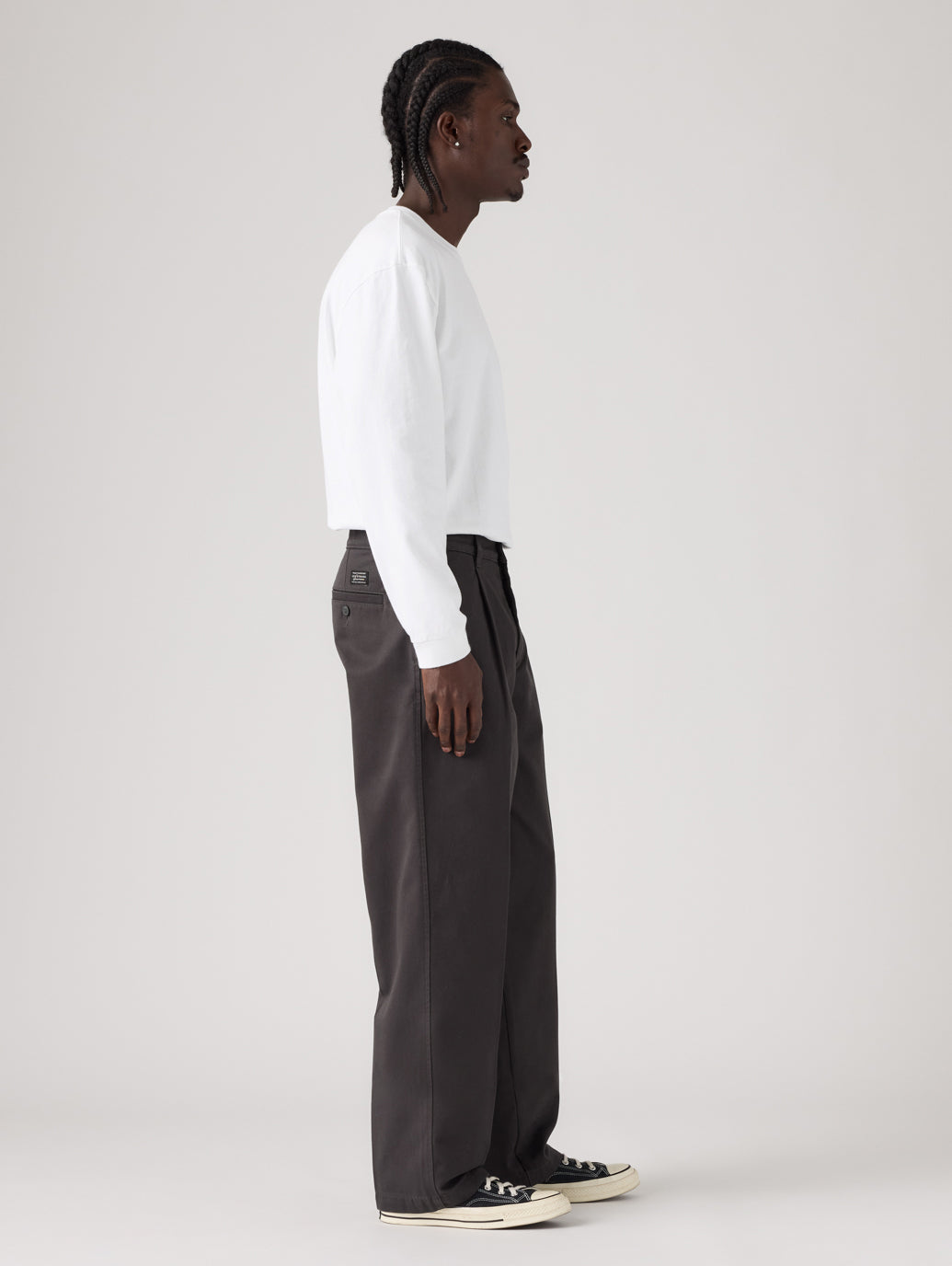 WORKWEAR ルーズ プリーツ ワークチノ