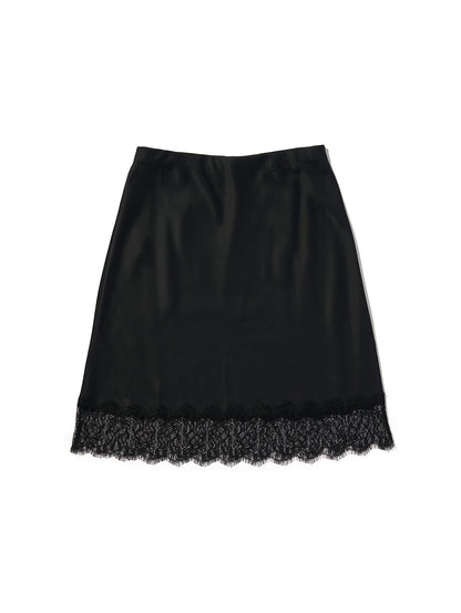 LYNN MIDI SKIRT ANTHRACITE NIGHT