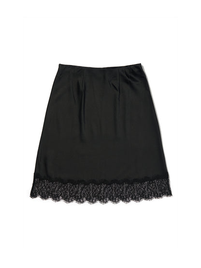 LYNN MIDI SKIRT ANTHRACITE NIGHT