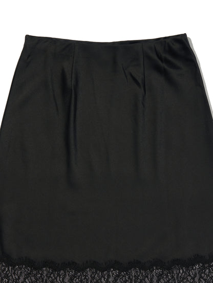 LYNN MIDI SKIRT ANTHRACITE NIGHT