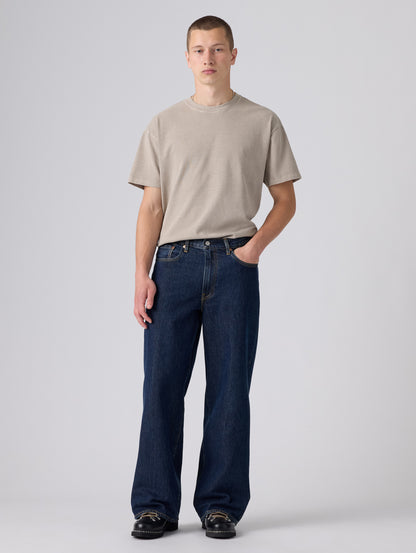 BAGGY WIDE LEG ジーンズ ダークインディゴ