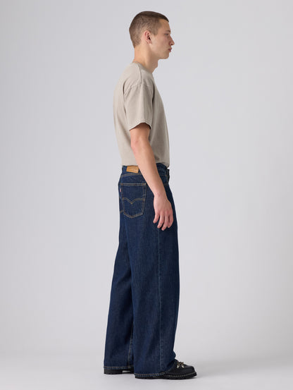 BAGGY WIDE LEG ジーンズ ダークインディゴ
