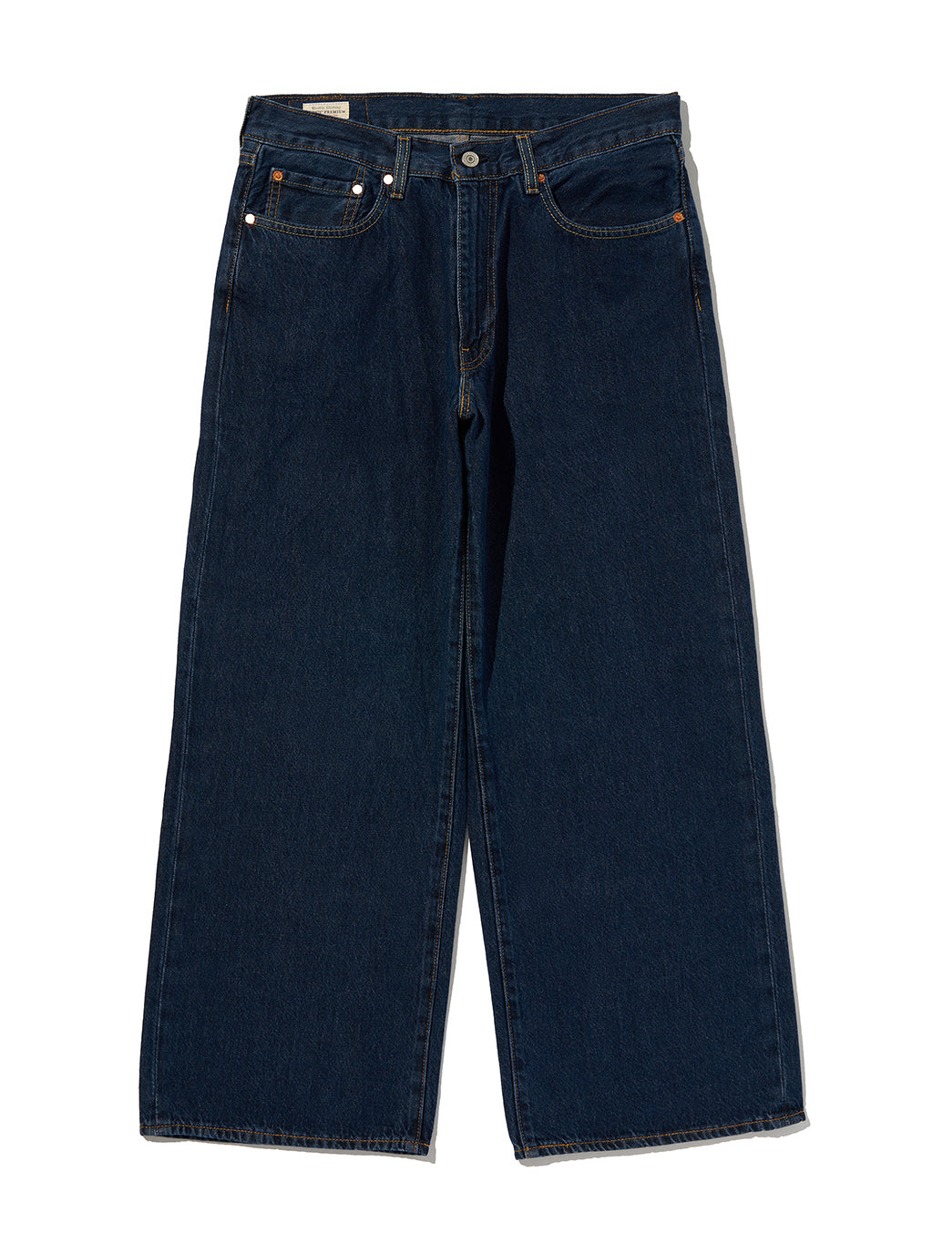 BAGGY WIDE LEG ジーンズ ダークインディゴ