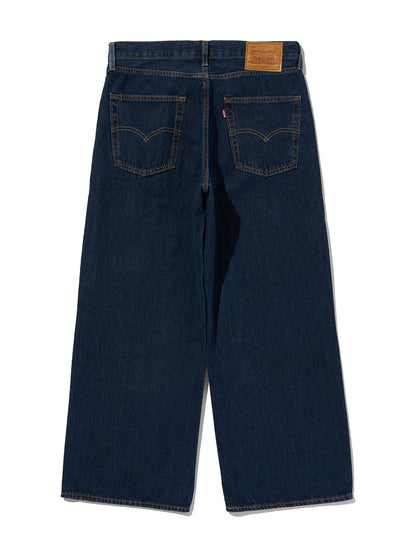 BAGGY WIDE LEG ジーンズ ダークインディゴ