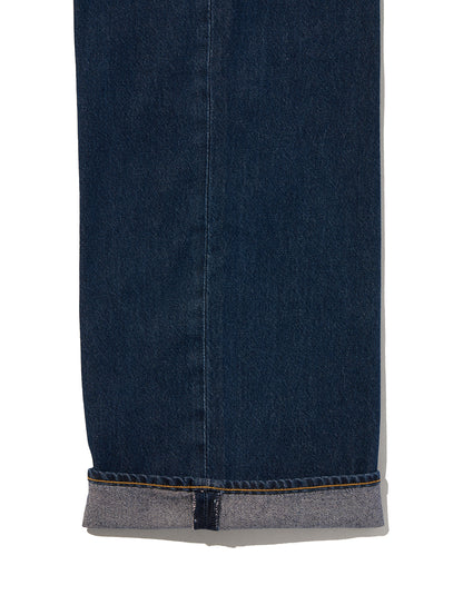 BAGGY WIDE LEG ジーンズ ダークインディゴ