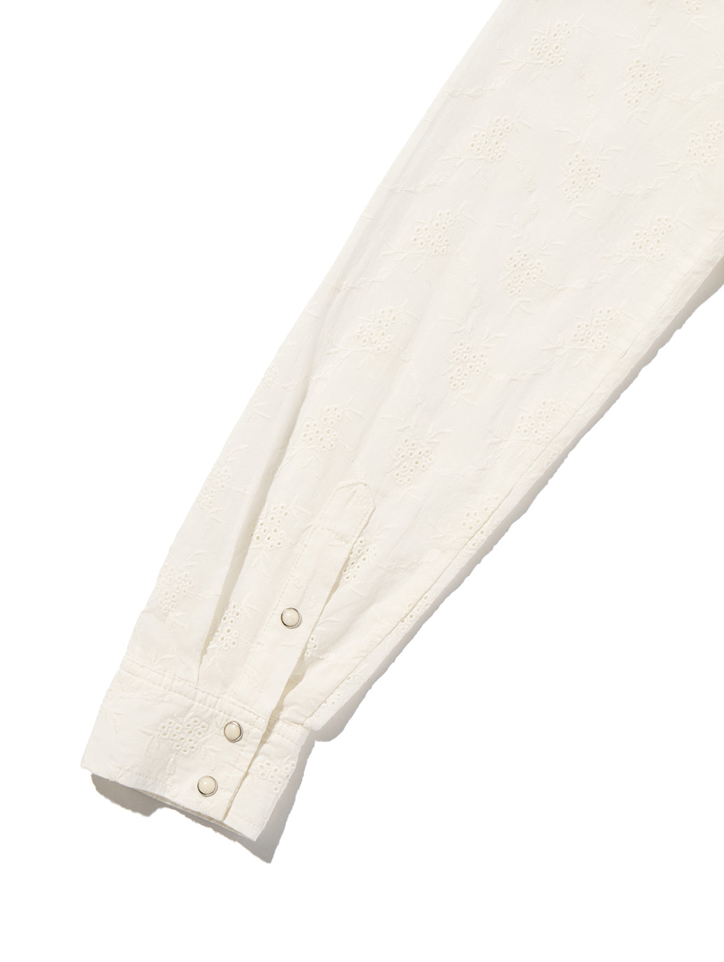 HERITAGE WESTERN EYELET SHIRT CLOUD DANCER