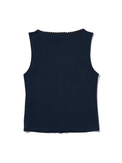 DRY GOODS ポインテールレース タンクトップ