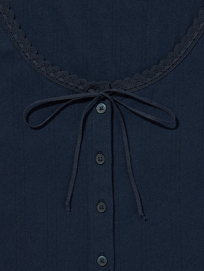 DRY GOODS ポインテールレース タンクトップ