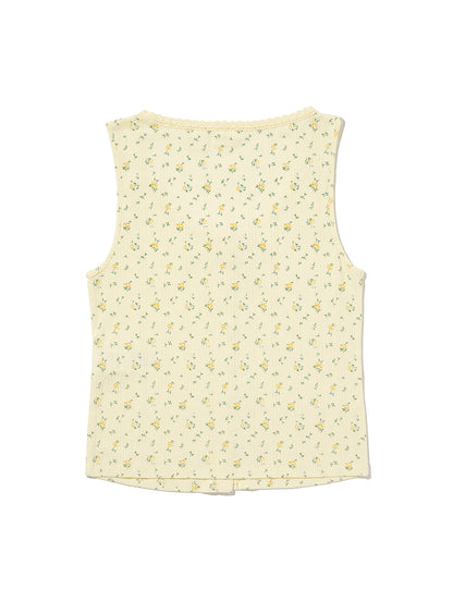 DRY GOODS ポインテールレース タンクトップ