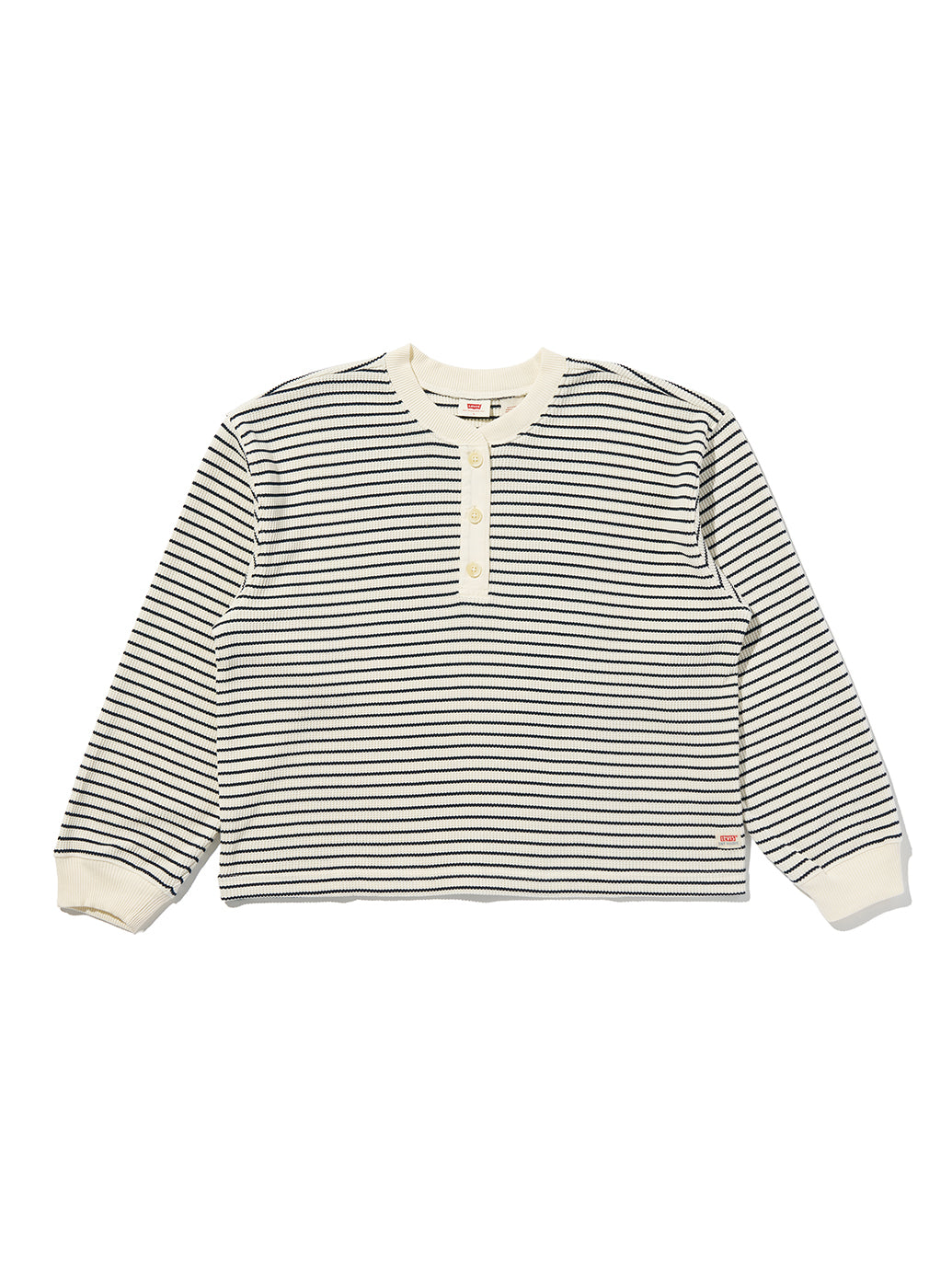 DRY GOODS リラックス ロングスリーブ ヘンリーTシャツ