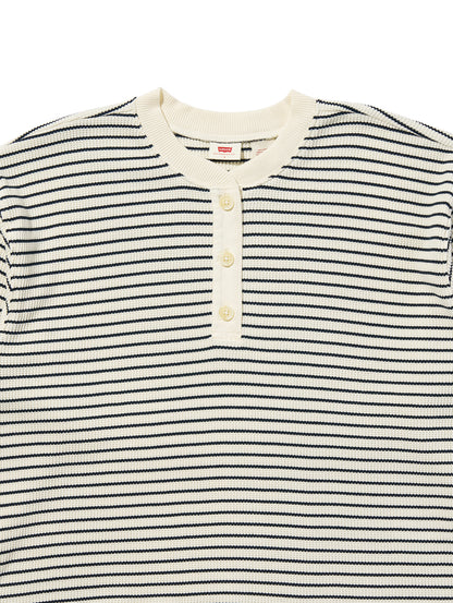 DRY GOODS リラックス ロングスリーブ ヘンリーTシャツ