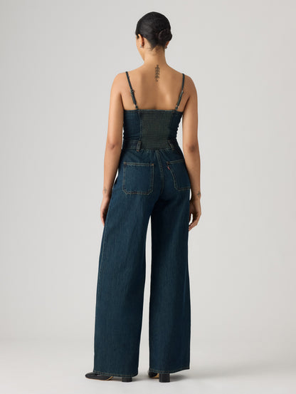 SEAMED JUMPSUIT CASH OUT STONE