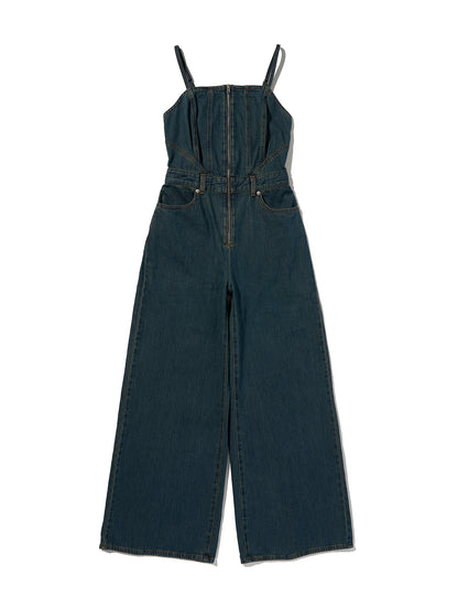 SEAMED JUMPSUIT CASH OUT STONE