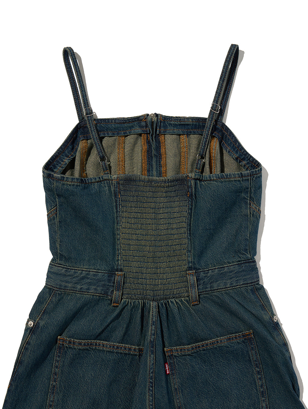 SEAMED JUMPSUIT CASH OUT STONE