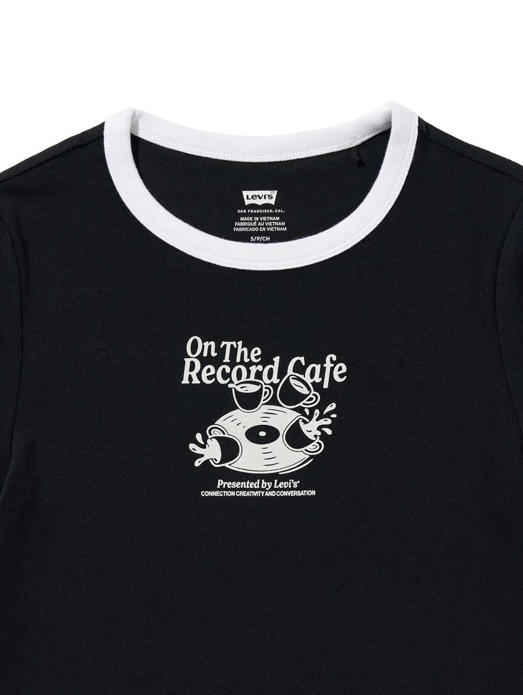 グラフィック エッセンシャル ベビーリンガーTシャツ