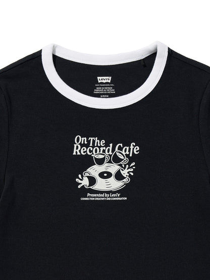 グラフィック エッセンシャル ベビーリンガーTシャツ