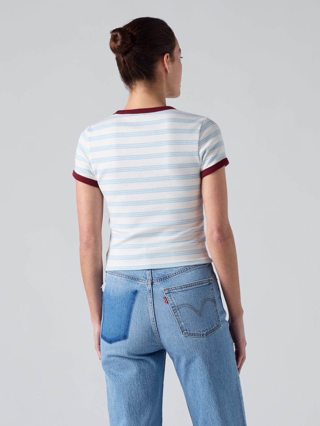 グラフィック エッセンシャル ベビーリンガーTシャツ