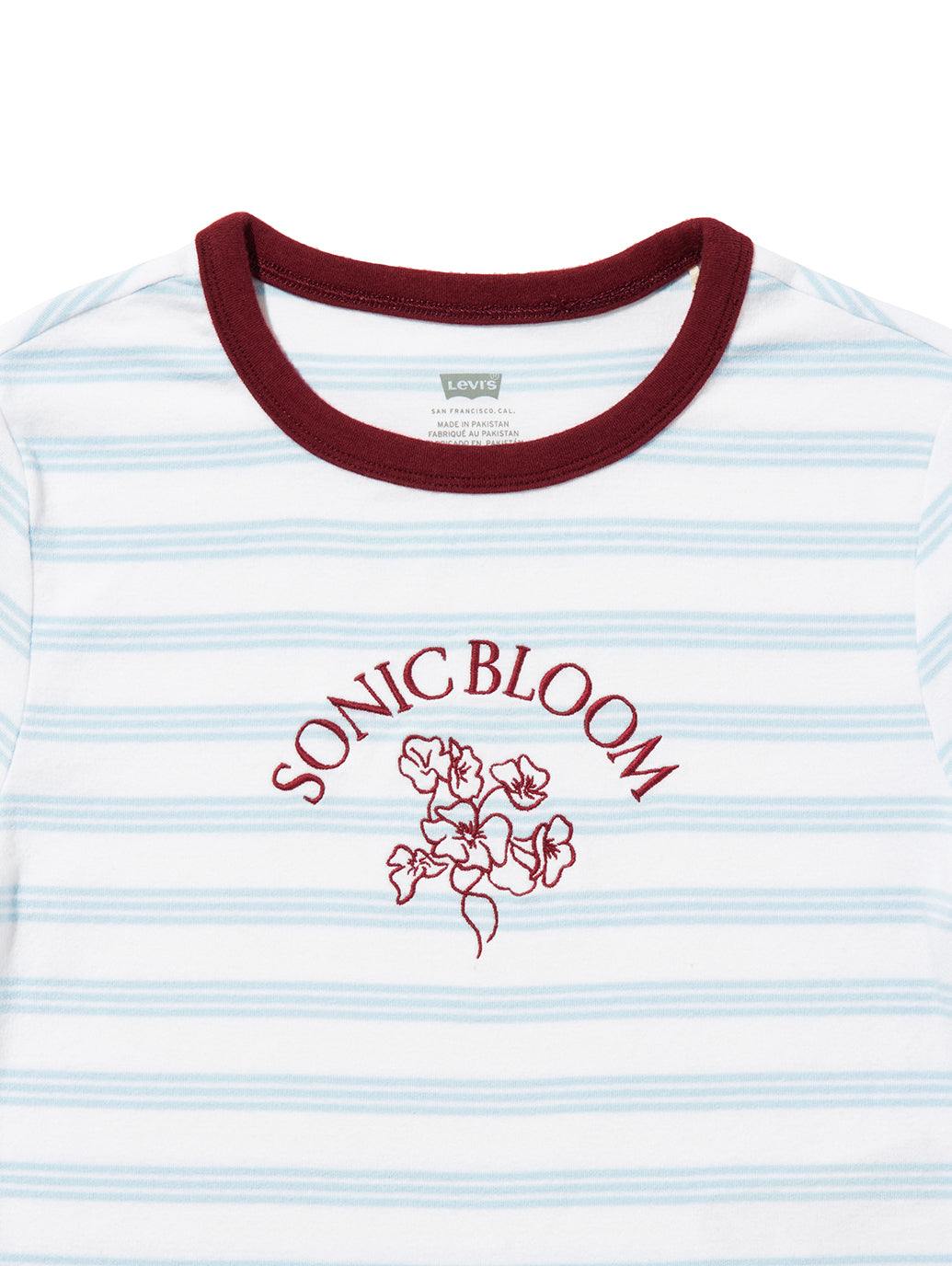 グラフィック エッセンシャル ベビーリンガーTシャツ