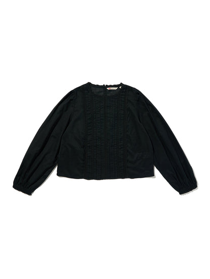 ハン ロングスリーブ ビーズブラウス