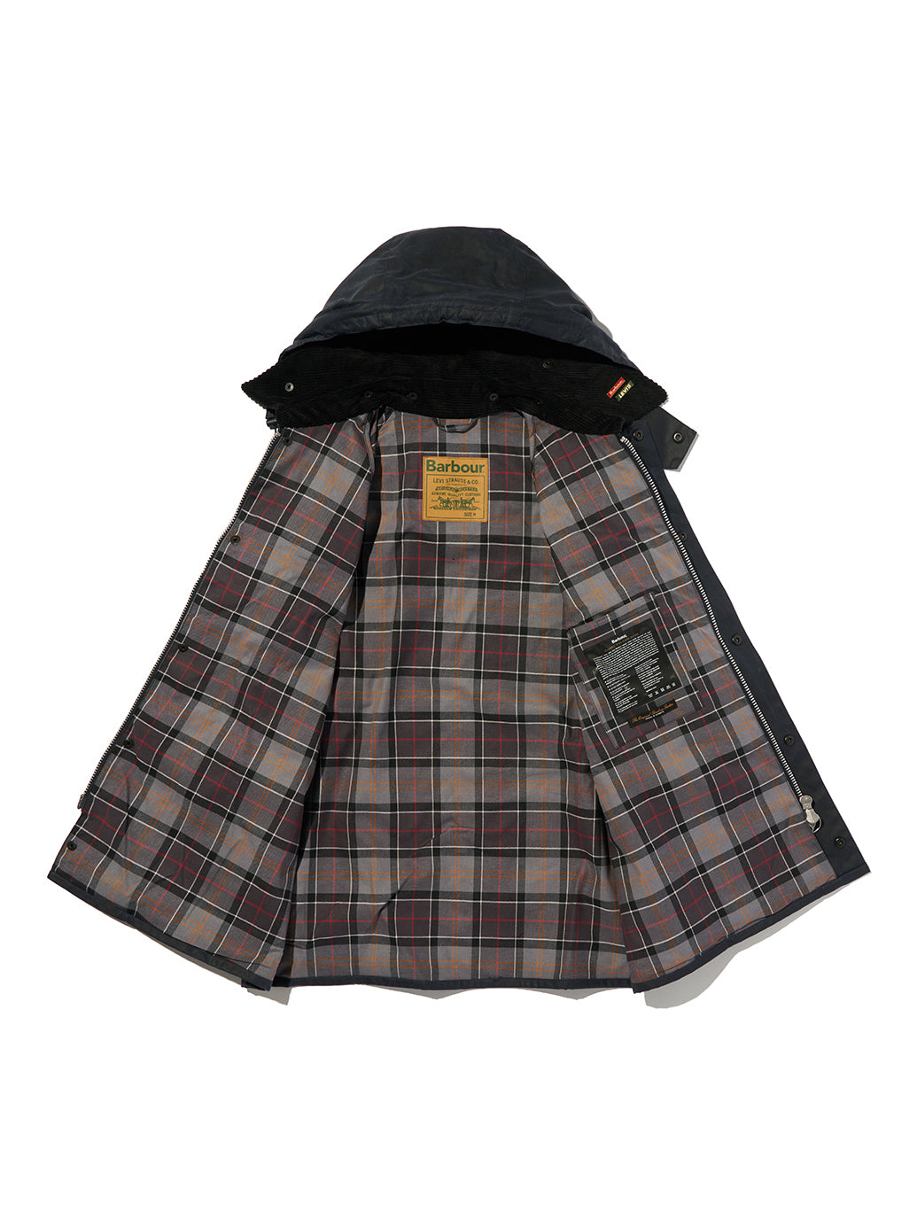 LEVI'S®XBARBOUR OVERSIZED BEDALE WAXED JACKET