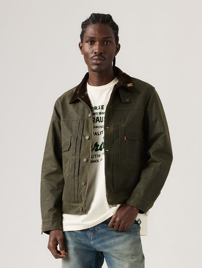 LEVI'S®XBARBOUR TYPEⅡ WAXED JACKET
