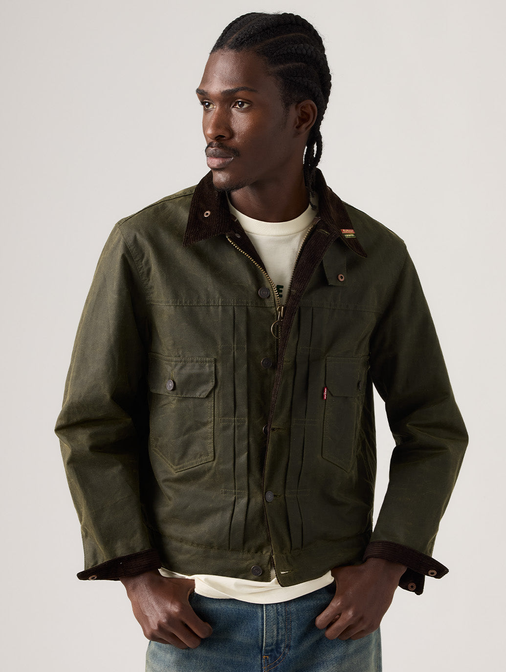 LEVI'S®XBARBOUR TYPEⅡ WAXED JACKET