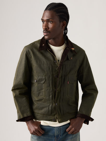 LEVI'S®XBARBOUR TYPEⅡ WAXED JACKET