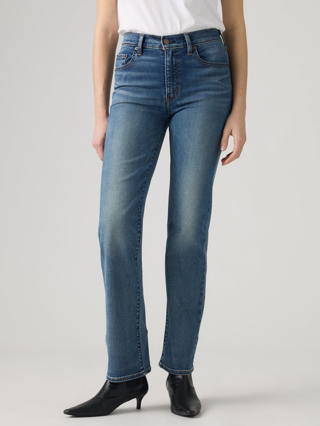 723 HIGH RISE STRAIGHT FINDER KEEPER CLEAN HEM