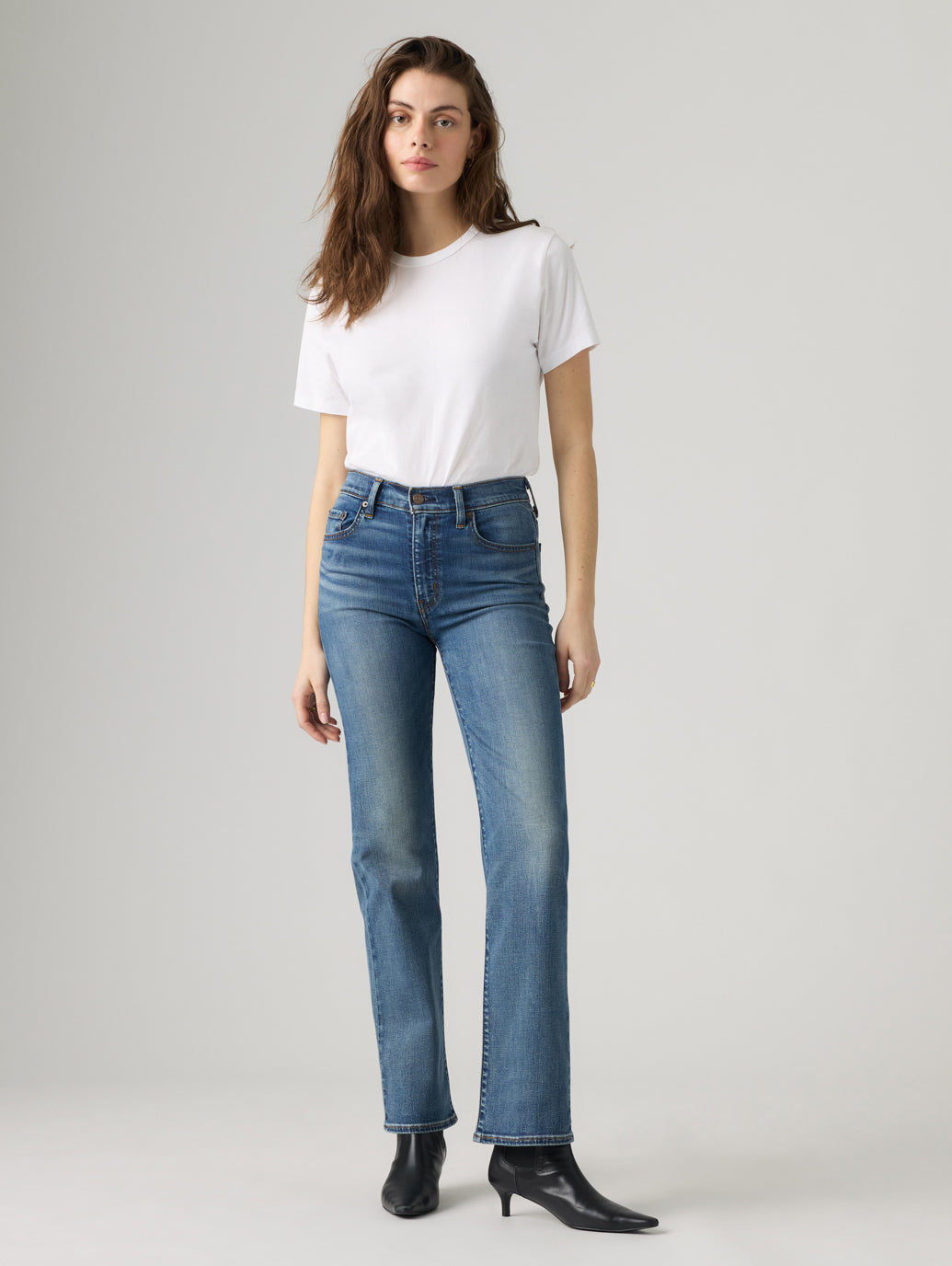 723 HIGH RISE STRAIGHT FINDER KEEPER CLEAN HEM