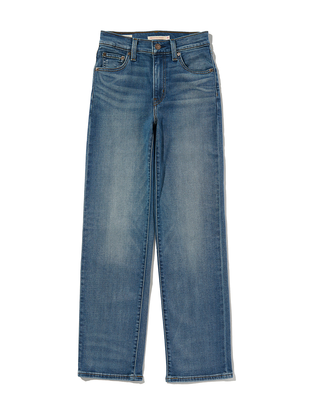 723 HIGH RISE STRAIGHT FINDER KEEPER CLEAN HEM