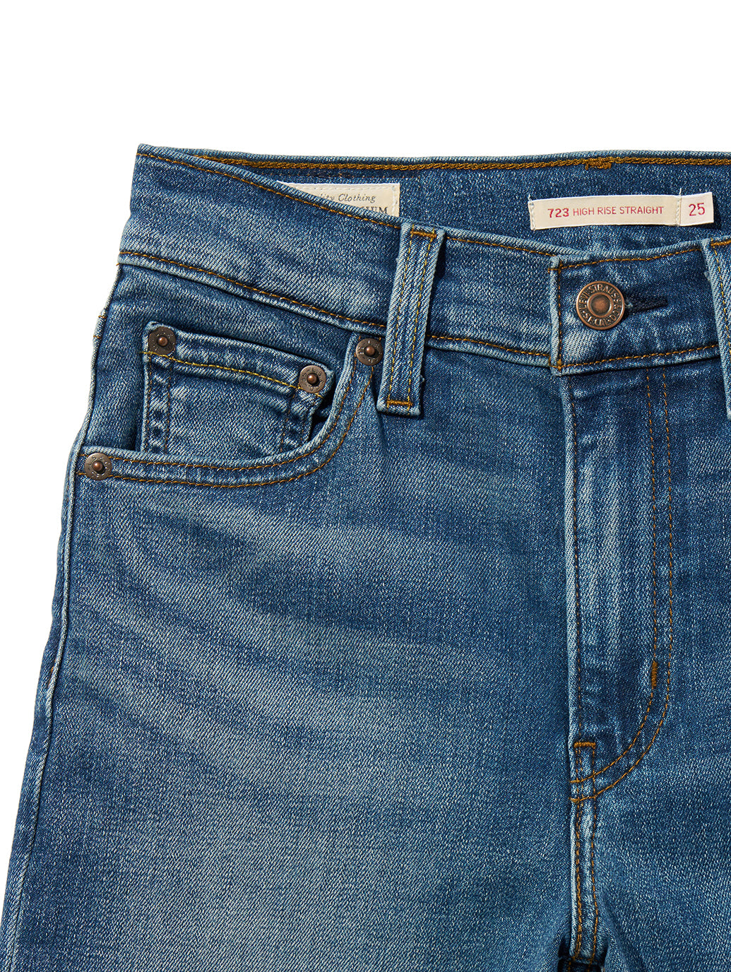 723 HIGH RISE STRAIGHT FINDER KEEPER CLEAN HEM