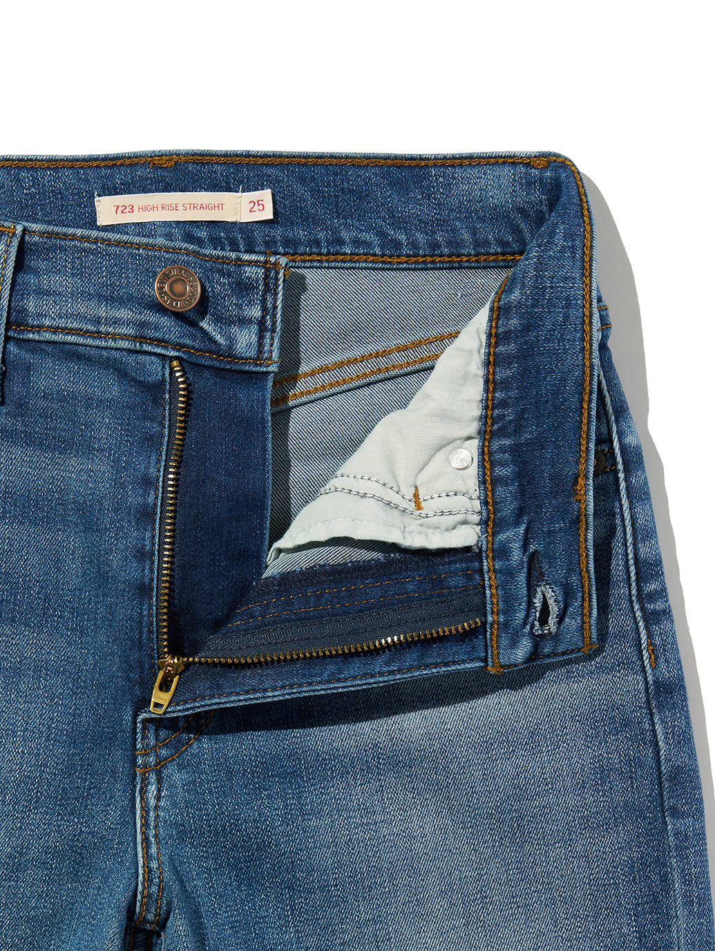 723 HIGH RISE STRAIGHT FINDER KEEPER CLEAN HEM