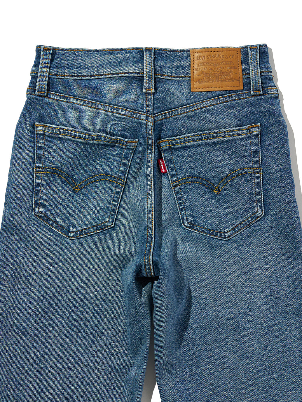 723 HIGH RISE STRAIGHT FINDER KEEPER CLEAN HEM