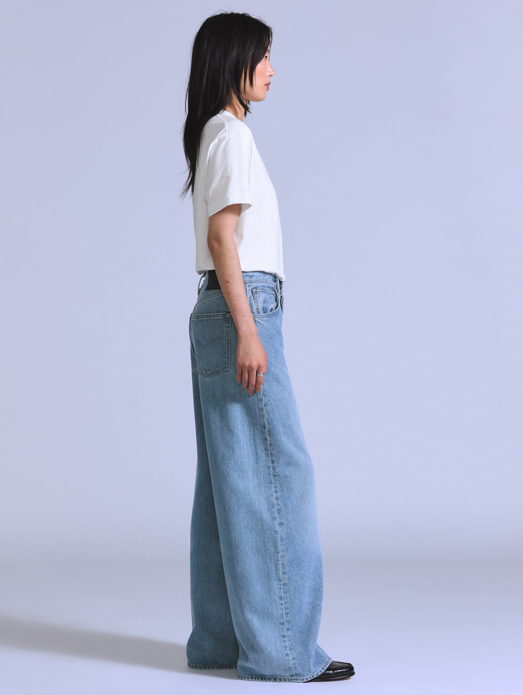 BLUETAB™ MAX LOOSE 5ポケットジーンズ ライトインディゴ