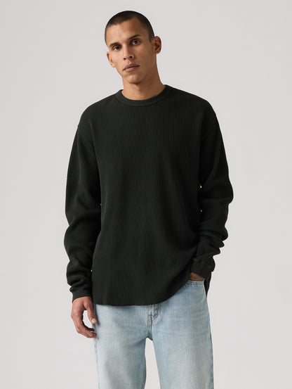 リラックス サーマルロングスリーブTシャツ