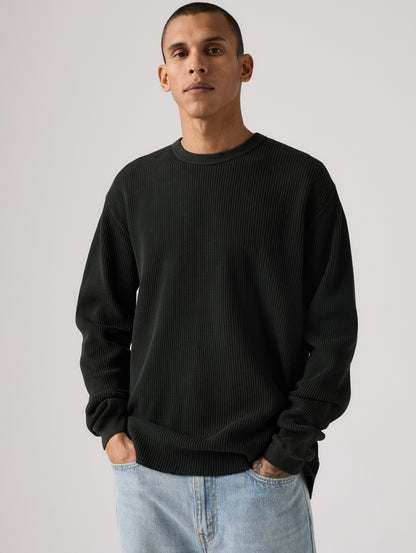 リラックス サーマルロングスリーブTシャツ