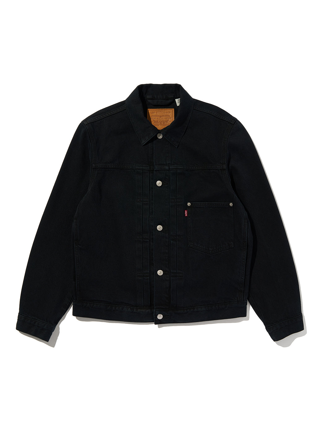 TYPE1 TRUCKER JACKET BLACK OD
