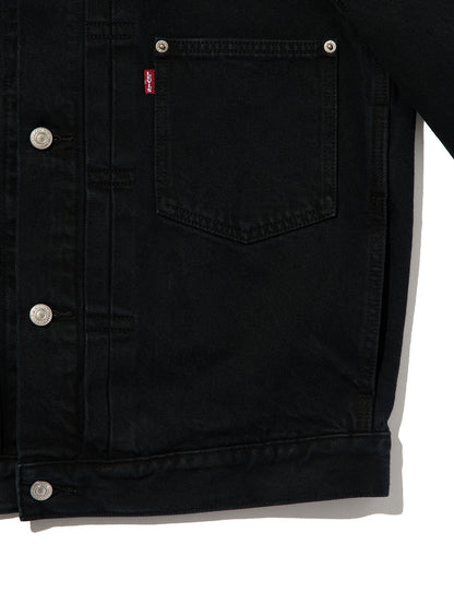 TYPE1 TRUCKER JACKET BLACK OD