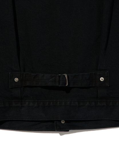 TYPE1 TRUCKER JACKET BLACK OD