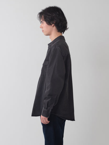 リラックスフィット ウエスタンシャツ