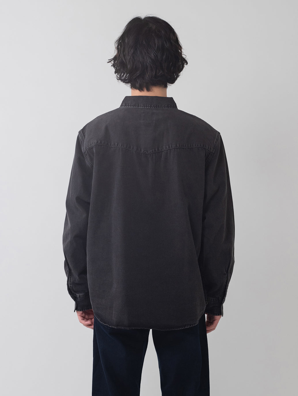 リラックスフィット ウエスタンシャツ